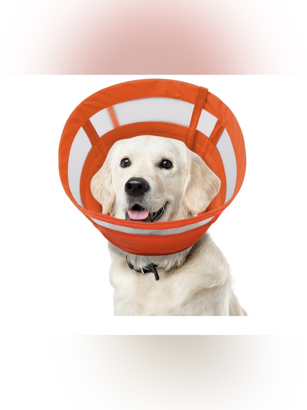 Asenku Dog Cone Collar Soft Adjustable Cone For Dogs To Stop Licking Sz XL
